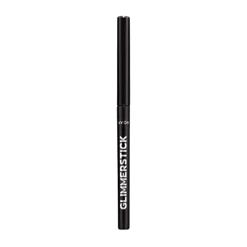 Přípravek na oči AVON Tužka na oči Glimmerstick Blackest black 0,28 g