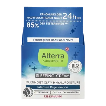 Pleťový krém Alterra Naturkosmetik Hydratační noční krém 50 ml