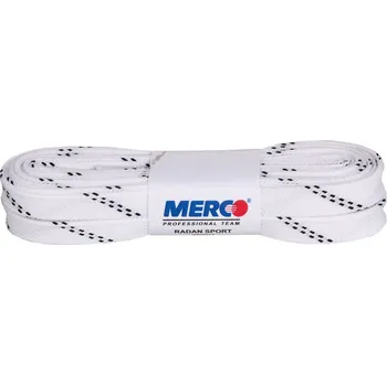 Tkaničky do bot Merco PHW-10 tkaničky do bruslí voskované bílá Délka: 270 cm