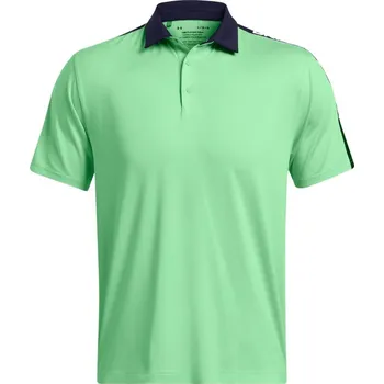Pánské tričko Under Armour Playoff 3.0 Striker pánské polo, zeleno/tmavě modré pánské, XXL