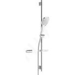 Hansa 84370210 - Set sprchové hlavice; 1 proud; tyče a hadice; bílá/chrom