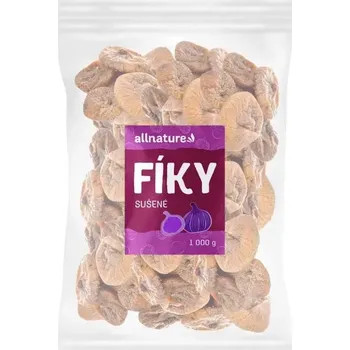 Sušené ovoce Allnature Fíky sušené natural 1000g