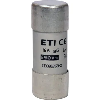 Autopojistky ETI POJISTKA CH22 GG 16A/690V VÁLCOVÁ 002651042