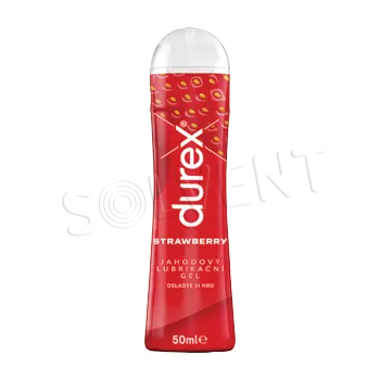 Kondom Durex lubricant 50ml Strawberry