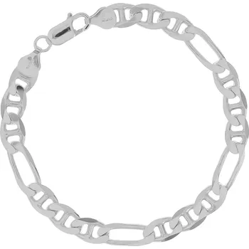 Náramek Argento I5151 Stříbrný náramek - vzor Figaruchi, šířka 6,9 mm | Délka: 21cm