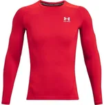 Under Armour HeatGear Comp pánský kompresní top, červený pánské, XL