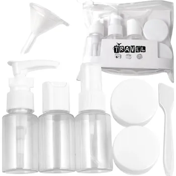 Paradox Cestovní sada kosmetických nádobek a lahviček HOLIDAY / Bílá