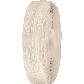 Zip Zip spirálový No 3 metráž pro jezdce typu ASIC krémová nejsvět. 5 m