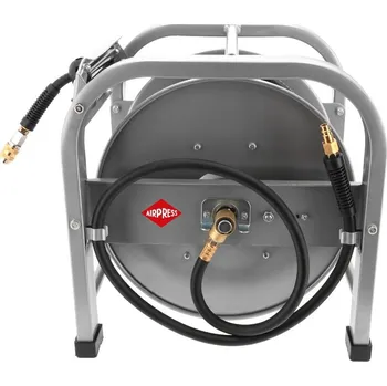 Zahradní hadice Airpress Automatický pneumatický buben podlahový 1/4" 30 m 8 x 14 mm 20 bar 46508