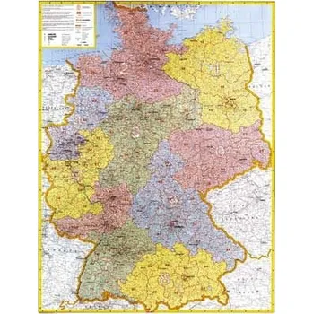 Německo - 1:700 000 - mapa