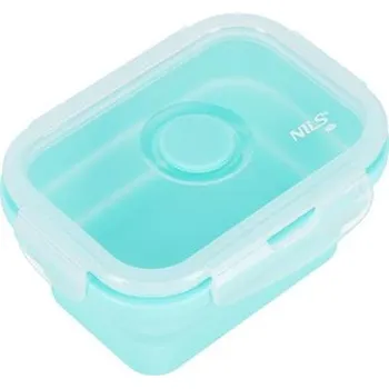 Kempingové nádobí Skládací svačinový box NILS Camp NC4105 355ml mátový