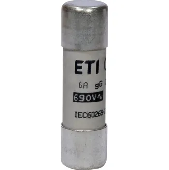 Autopojistky ETI POJISTKA CH14 GG 6A/690V VÁLCOVÁ 002651026