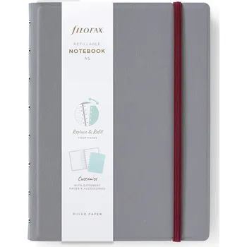 Diář Filofax, Zápisník Filofax Notebook A5 Barva: graphite
