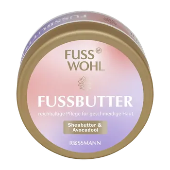 Péče o nohy Fusswohl Máslo na nohy s avokádovým olejem 150 ml