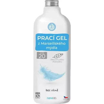 Prací prostředek Nanolab Prací gel z Marseillského mýdla 1 l