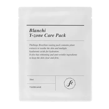 Intimní hygienický prostředek Floha Maska na intimní partie Blanchi Y-zone Care Pack 28 ml