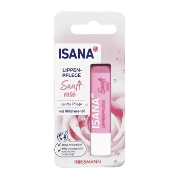 Péče o rty ISANA Balzám na rty Gentle Rose 4,8 g