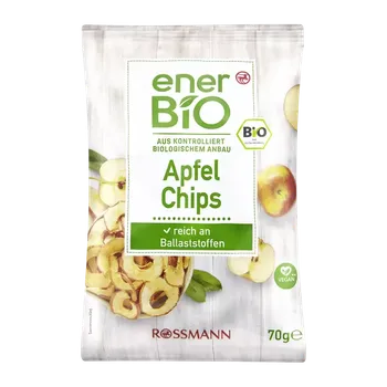 Chips enerBiO Jablečné chipsy 70 g
