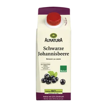 Alnatura Ovocný nektar černý rybíz 750 ml