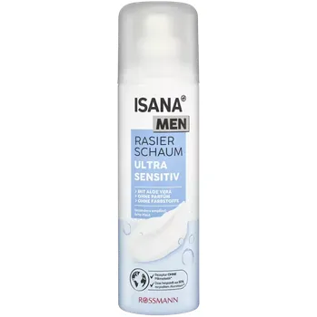 ISANA Men Pěna na holení Ultra Sensitive 300 ml