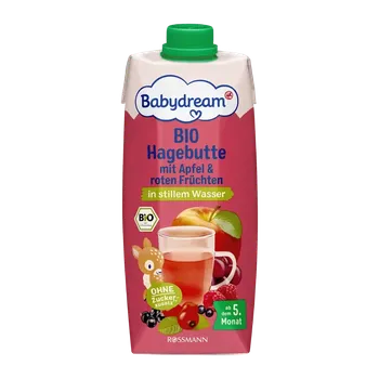 Babydream BIO ovocný nápoj šípek, jablko a červené plody 500 ml