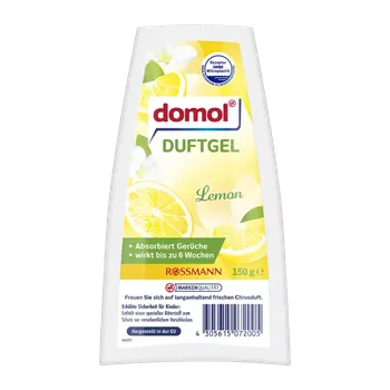 Osvěžovač vzduchu Domol Gel osvěžovač citron 150 g