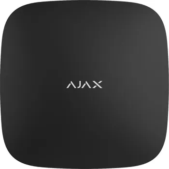 Ajax Hub 2 (4G), centrální ovládací panel s podporou foto verifikace, 2xSIM 4G, Ethernet, černá barva