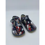 Beda zdravé flexibilní barefoot bačkůrky BF-060010/W - Komiks Velikost EU: 24, vnitřní délka: 151, vnitřní šířka: 64