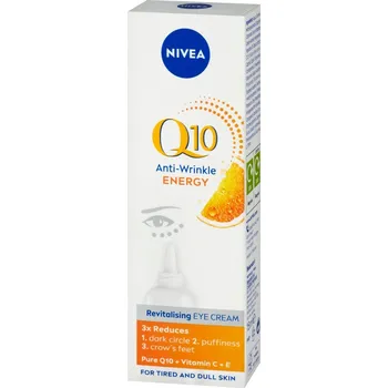 Péče o oční okolí NIVEA oční krém 15ml Q10 plus C