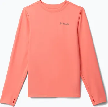 Dívčí oblečení Dětské trekingové tričko longsleeve Columbia Chill River hot coral