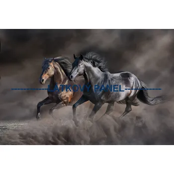 Látkový panel - Kůň - KON - 13 Velikost: 50x33cm, Materiál: Kočárkovina