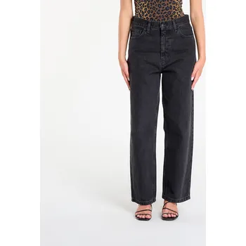 Džíny Carhartt WIP W' Brandon Pant Black Stone Washed S