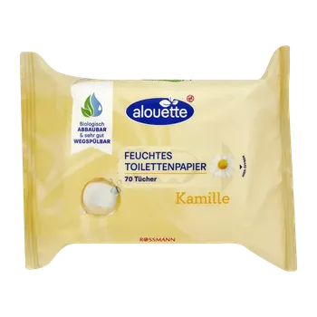 Toaletní papír alouette Vlhčený toaletní papír s heřmánkem Classic 70 ks
