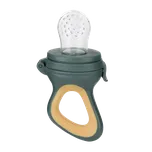 Petite&Mars Dudlík silikonový na krmení Green&Ochre