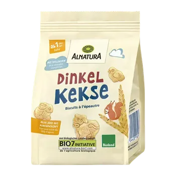 Alnatura BIO špaldové celozrnné sušenky 125 g