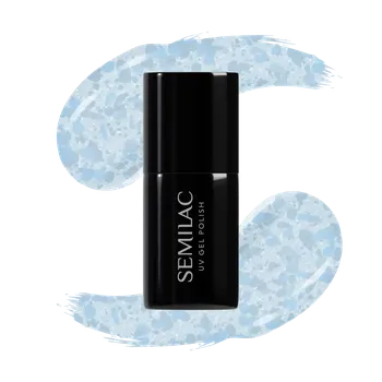 Přípravek na nehty Semilac UV Gel lak na nehty 493 Bubble Gum