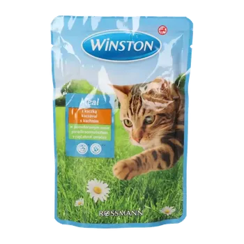 Krmivo pro kočku Winston Kapsička pro kočky s kachním v rajčatové omáčce 100 g