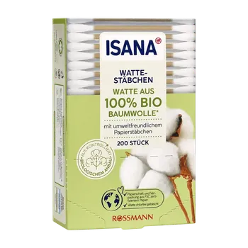 ISANA Bio vatové tyčinky 200 ks