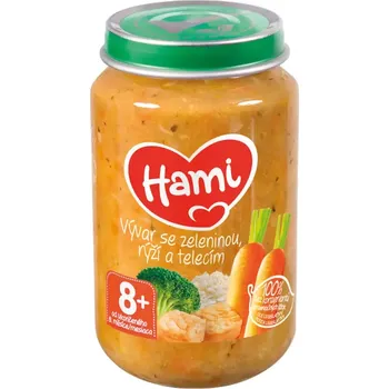 Hami Vývar se zeleninou, rýží a telecím 200 g