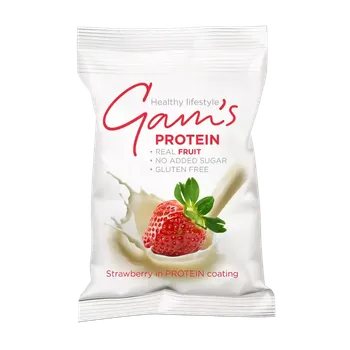 Sušené ovoce Gam´s Proteinové ovoce Jahoda 70 g