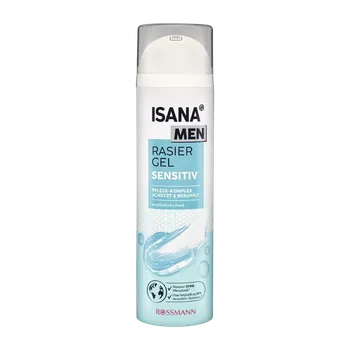 ISANA Men Gel na holení Sensitive 200 ml
