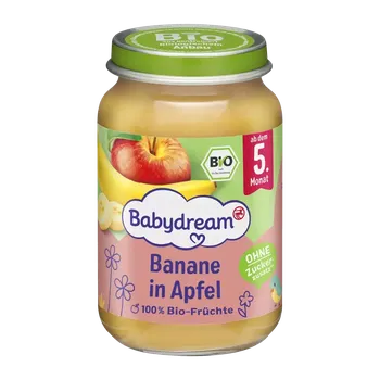 Babydream BIO ovocné pyré banán a jablko 190 g