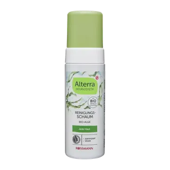 Alterra Naturkosmetik Čisticí pěna na obličej 150 ml