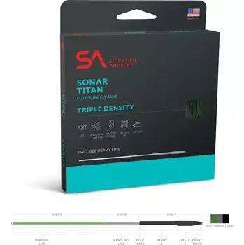 Muškařská šňůra Scientific Anglers Sonar Titan Triple Density S3/S5/S7 WF-9-S