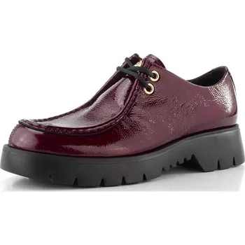 Dámské polobotky Högl metalické polobotky na hrubé podešvi cabernet 0-102416-4400 - 40 | P698447