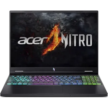 Notebook ACER NTB Nitro 16 (AN16-73-51WU),i5-14450HX,16" 1920x1200,16GB,1TB SSD,RTX 3050,Linux,Obsidian Black