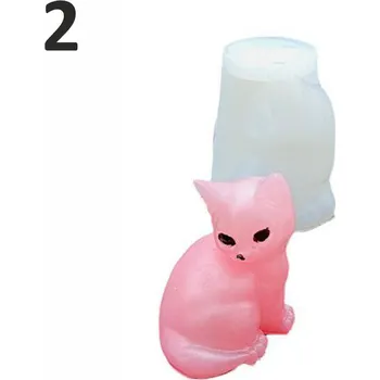 Forma na odlévání Silikonové formy – kočičky Varianta: 2
