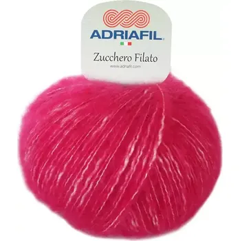 Příze Adriafil Zucchero Filato 25 Fuchsiová (Přírodní příze Zucchero Filato Fucsia)