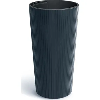 Květináč Lamie Slim antracit, varianta 20 cm