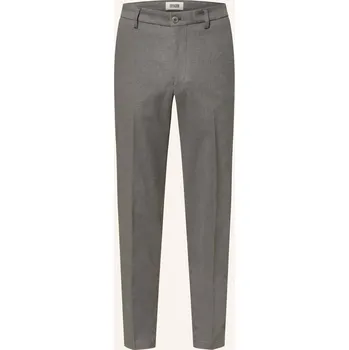 Pánské kalhoty Drykorn Pánské Chino Kalhoty Ajend Slim Fit, šedá, 34